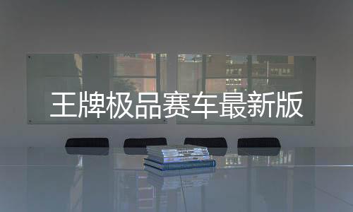 王牌极品赛车最新版下载