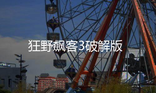 狂野飙客3破解版下载