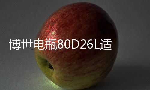 博世电瓶80D26L适用起亚索纳塔锐志凯美瑞马自达新胜达汽车蓄电池下载