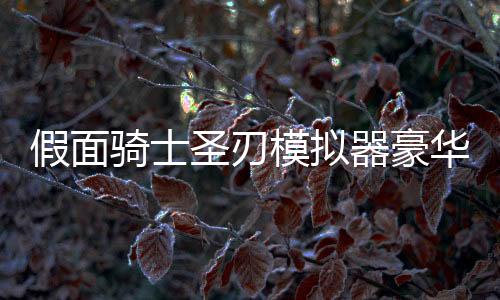 假面骑士圣刃模拟器豪华版下载