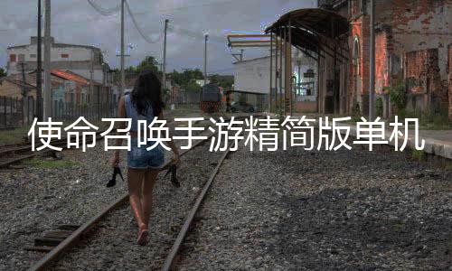 使命召唤手游精简版单机离线无限cp下载