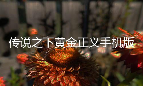 传说之下黄金正义手机版下载