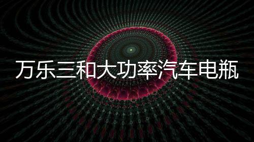 万乐三和大功率汽车电瓶充电器12V24V伏小轿车大货车摩托车智能下载