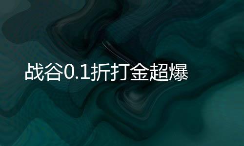 战谷0.1折打金超爆下载