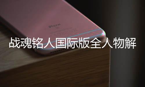 战魂铭人国际版全人物解锁(liteapks)下载