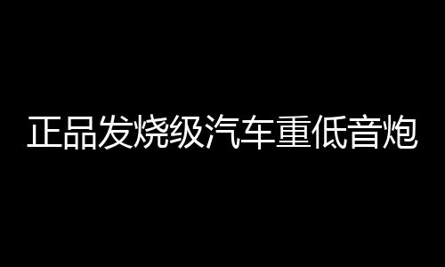 正品发烧级汽车重低音炮功放板10寸12寸大功率1000W车载音响主板下载