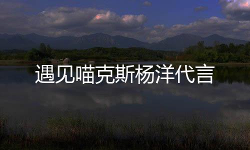 遇见喵克斯杨洋代言下载