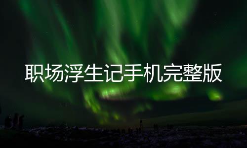 职场浮生记手机完整版下载