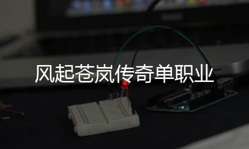 风起苍岚传奇单职业下载