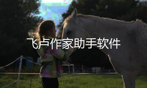 飞卢作家助手软件下载