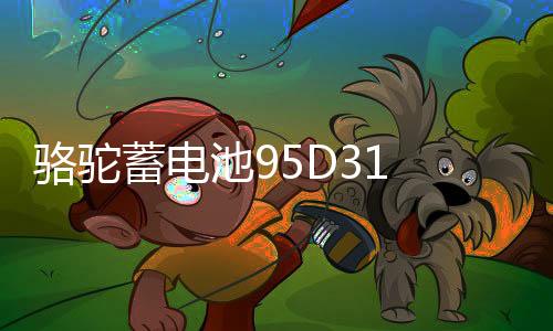 骆驼蓄电池95D31 蓄电池双龙长城皮卡照明汽车电瓶12V85AH下载